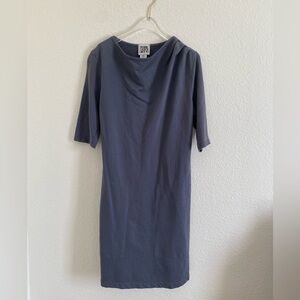 Prairie Underground Organic Cotton Cinch-Shoulder Dress